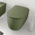 Унитаз подвесной 531411 Kerasan Nolita, Verde, Безободковый, БЕЗ КРЫШКИ