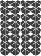 Мозаика LV11923 Living Ceramics Cava Black Mosaic. D. 22,8x27,1