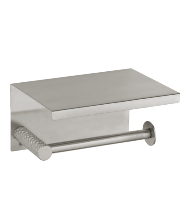 Держатель для туалетной бумаги с крышкой 10971-NB Boheme Uno Nickel Brush, Никель