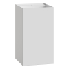 Раковина напольная 48x48 802-MW Boheme Cube Corian Matt White