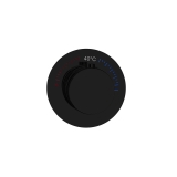 Смеситель встроенный термостатический 627-T-B Boheme Uno Black, Черный