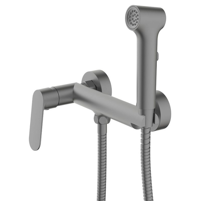 Гигиенический душ с смесителем AZ-K2532GR Azario Alanti, Графит