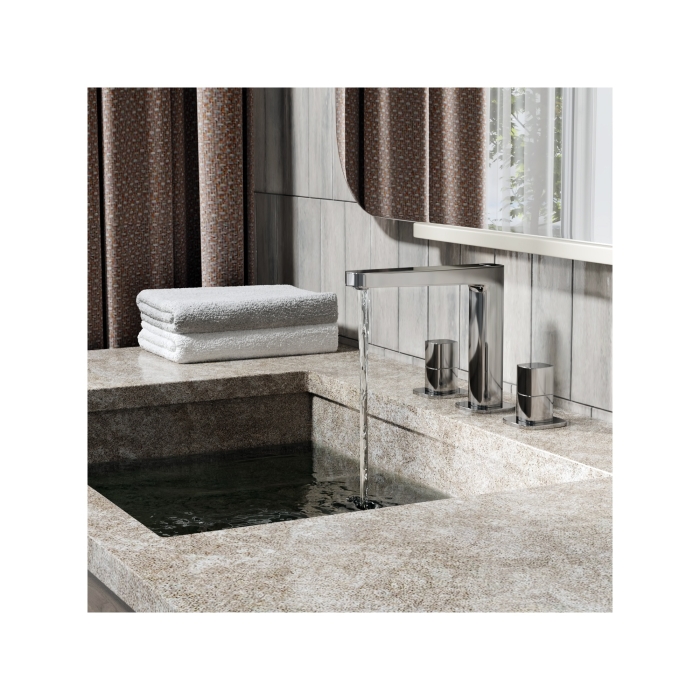 Смеситель для раковины встраиваемый 8635 WasserKraft Naab 8600, Хром