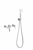 Смеситель для ванны встраиваемый 174-3-CR Boheme Eterna Chrome, Хром, С ДУШЕВЫМ НАБОРОМ