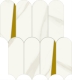 Мозаика 600110000948 Italon Metropolis Calacatta Mosaico Elegant Матовый 32,5x36,1