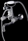 Смеситель для ванны 273-Royal Boheme Royal Cristal Chrome, Хром, С ДУШЕВЫМ НАБОРОМ
