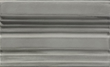 Бордюр TEP4 Ceramiche Grazia Epoque Terminale Pitti Grey Craquele 12x20