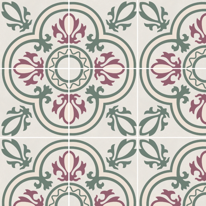 Керамогранит 7481 Smile Tile Siena KALE 19,8x19,8