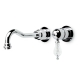 Смеситель для раковины встраиваемый 267-CRST Boheme Crystal Chrome, Хром, БЕЗ ДОННОГО КЛАПАНА