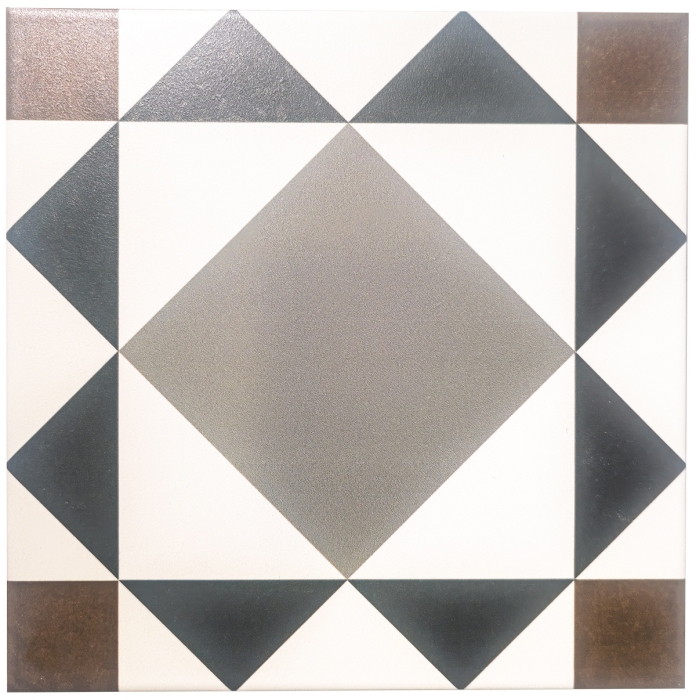 Керамогранит 8016 Smile Tile Эклектика, Бристоль 20x20