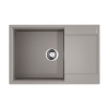 Кухонная мойка из камня Artgranit 4993690 Omoikiri Daisen 78-LB GR, Leningrad Grey
