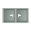 Кухонная мойка из камня Artceramic 4993731 Omoikiri Kitagawa 86-2 WG, Wind Green