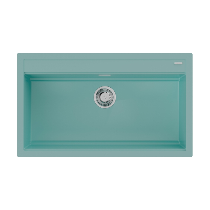 Кухонная мойка из камня Artceramic 4993026 Omoikiri Kitagawa 86-LB AZ, Azur Blue
