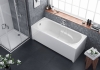 Ванна акриловая 050002 Berges Lumbo 160х75, Белый, БЕЗ СЛИВА И КАРКАСА