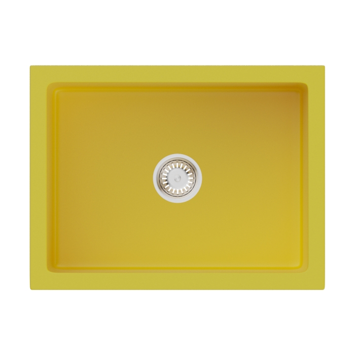 Кухонная мойка из материала Natceramic 4911260 Omoikiri Mikura 61 SL Matt, Sicilian Lemon