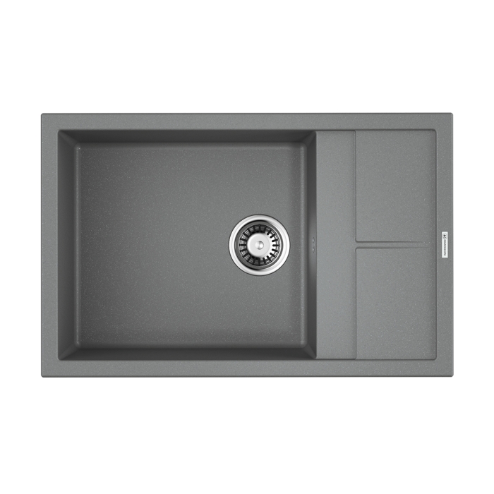 Кухонная мойка из камня Tetogranit 4993563 Omoikiri Sumi 78-LB GR, Leningrad Grey