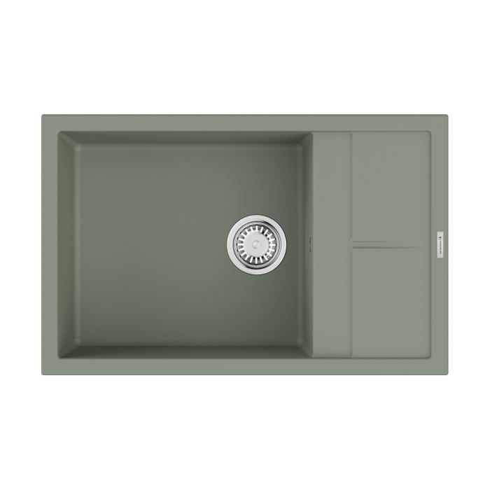 Кухонная мойка из материала Artceramic 4997103 Omoikiri Sumi 78A-LB WG, Wind Green