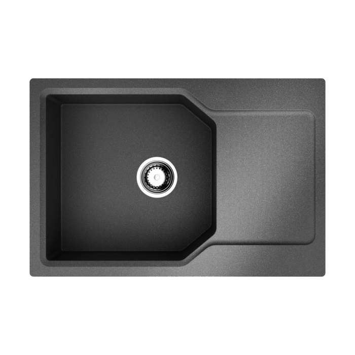 Кухонная мойка из камня Artgranit 4993341 Omoikiri Yonaka 78-LB BL, Черный