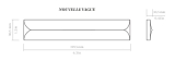 Декор 139393 WOW Nouvelle Vague Sage Gloss 3x16