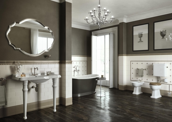 Бордюр IGE88 Ceramiche Grazia Amarcord Idea Dark Tabacco Matt 5x20