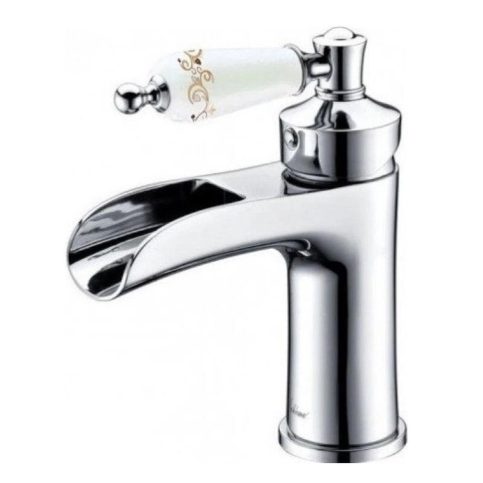 Смеситель для раковины 221-PR Boheme Vogue Chrome, Хром, С РУЧКОЙ PROVANSE, БЕЗ ДОННОГО КЛАПАНА