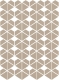 Мозаика LV11919 Living Ceramics Cava Beige Mosaic. D. 22,8x27,1