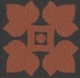 Вставка OETDB3 Ceramiche Grazia Old England Tozzetto Black Chester 4x4