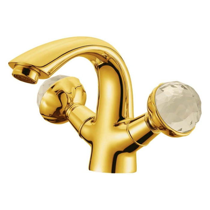 Смеситель для раковины 331 Boheme Imperiale Presente Gold, Золото