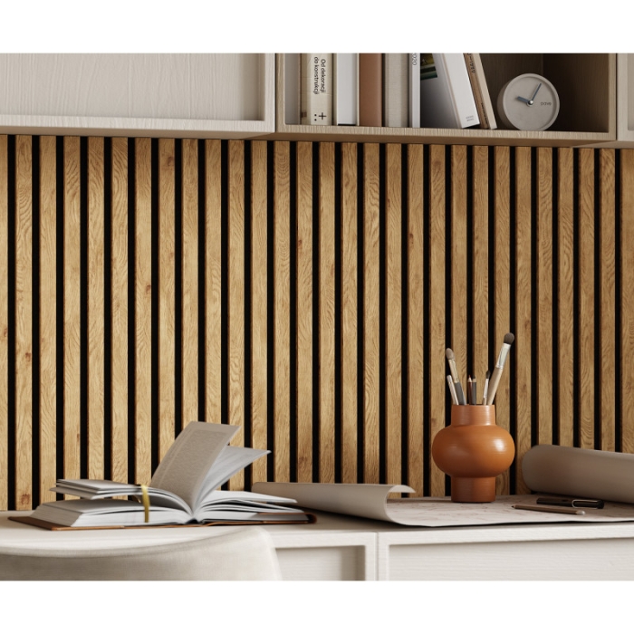 Панель акустическая Cosca Decor 00-00074593 Дуб медный 2.75м.
