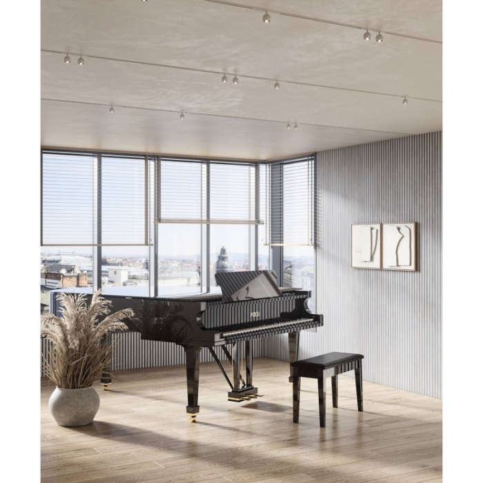 Панель акустическая Cosca Decor 00-00074592 Дуб старинный светло-серый 2.75м.