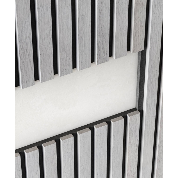 Панель акустическая Cosca Decor 00-00074592 Дуб старинный светло-серый 2.75м.