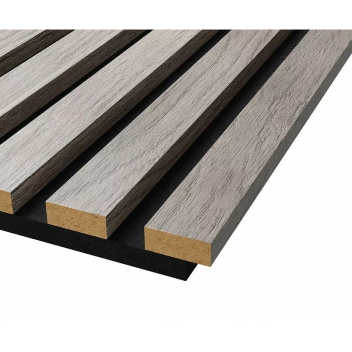 Панель акустическая Cosca Decor 00-00074592 Дуб старинный светло-серый 2.75м.