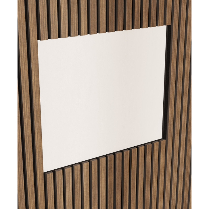 Панель акустическая Cosca Decor 00-00078910 Шпон дуб маррон коричневый 2.75м.