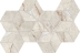 Мозаика Atlas Concord Marvel Diva Taj Mahal Mosaico Hex Lappato 40,3x23,3