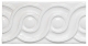 Декор ADMO4078 Adex Modernista Relieve Clasico C/C Blanco 7,5x15