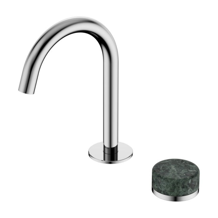 Смеситель для раковины прогрессивный AF8B09-H04 Abber Marmor, Хром, С РУЧКОЙ RHINE ONYX