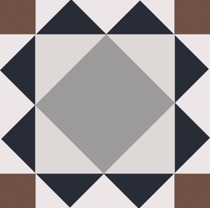Керамогранит 8016 Smile Tile Эклектика, Бристоль 20x20