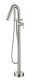 Смеситель для ванны напольный 179-NB Boheme Eterna Nickel Brush, Никель Брашированный, С ДУШЕВЫМ НАБОРОМ