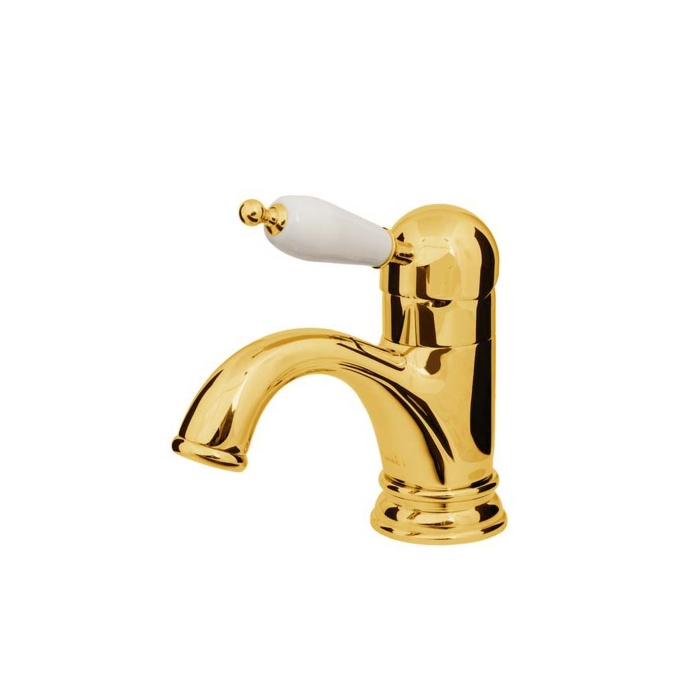 Смеситель для раковины 281 Boheme Tradizionale Oro Gold, Золото