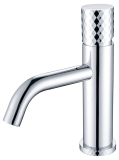 Смеситель для раковины 121-CRCR Boheme Stick Chrome, Хром, C РУЧКОЙ DIAMOND