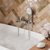 Смеситель для ванны 8601 WasserKraft Naab 8600, Хром