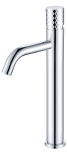 Смеситель для раковины высокий 122-CRCR Boheme Stick Chrome, Хром, C РУЧКОЙ DIAMOND