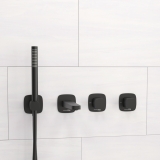 Смеситель встроенный A9151.264.315.327.242.217 WasserKraft Nuthe 9100, Черный Матовый, С ВНУТРЕННЕЙ ЧАСТЬЮ, С ДУШЕВЫМ НАБОРОМ