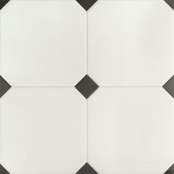 Керамогранит El Molino Betera Black-White 58x58 R