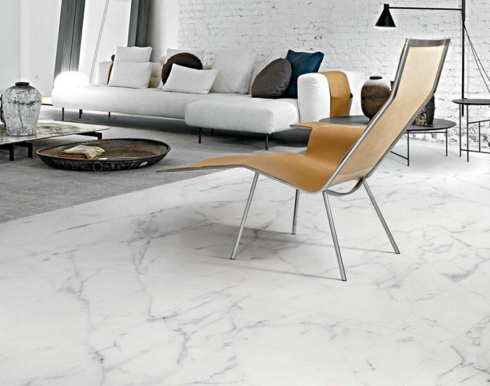 Керамогранит Rex Ceramiche Les Origines Blanc Glossy 6mm 60x120