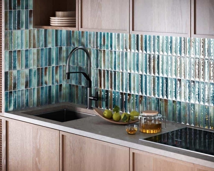 Настенная плитка El Barco Borealis Aqua 15x30