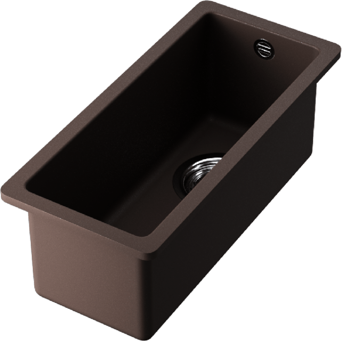 Кухонная мойка из камня Tetogranit 4993226 Omoikiri Bosen 20-U DC, Темный Шоколад