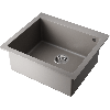 Кухонная мойка из камня Tetogranit 4993556 Omoikiri Bosen 57 GR, Leningrad Grey
