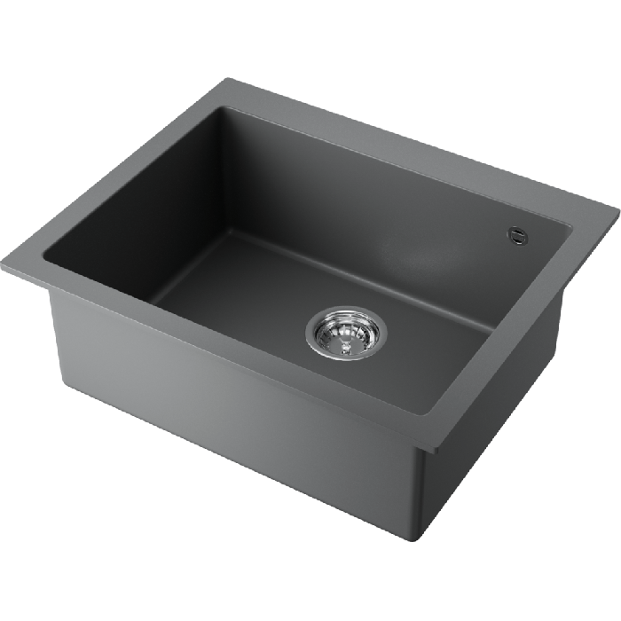 Кухонная мойка из камня Tetogranit 4991216 Omoikiri Bosen 61 PL, Платина