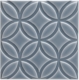 Декор ADNE4143 Adex Neri Relieve Botanical Storm Blue 15x15